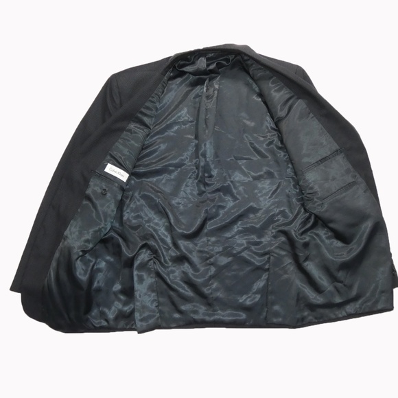 🚹🐣⛪NWOT CALVIN KLEIN 💯%Wool Blazer - Picture 2 of 7